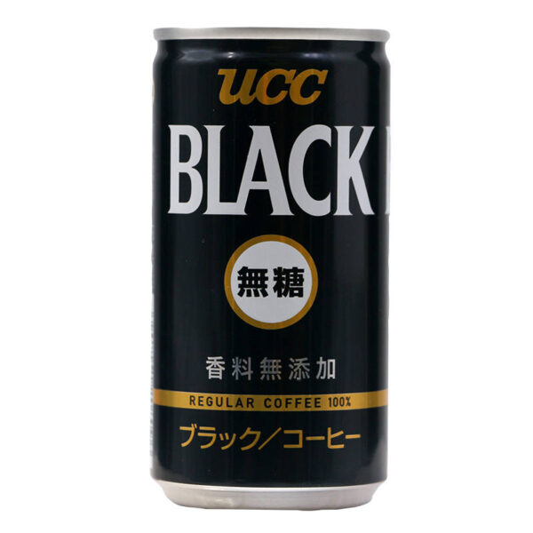 UCC Black Coffee Non Sugar Can 185ml.