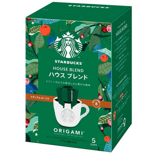 Starbucks House Blend Medium Roast Drip Coffee 45g.