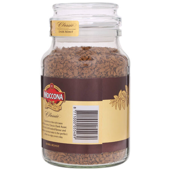 Moccona Classic Dark Roast No.8 Premium Instant Coffee Jar 200g. - Image 3