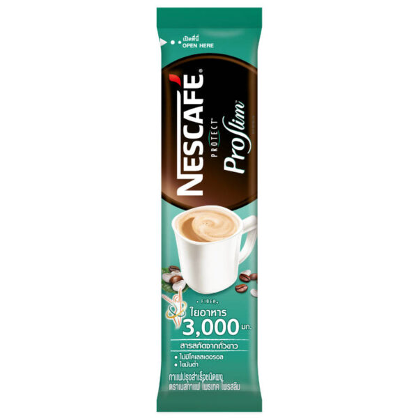 Nescafe Protect Proslim Coffee Mix Powder 15g. Pack 17sachets - Image 6
