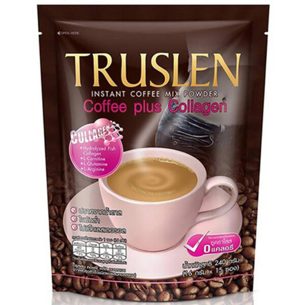 Truslen Coffee Plus Collagen 16g. Pack 15sachets